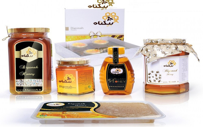 پکیج محصولات عسل طبیعی بیگناه