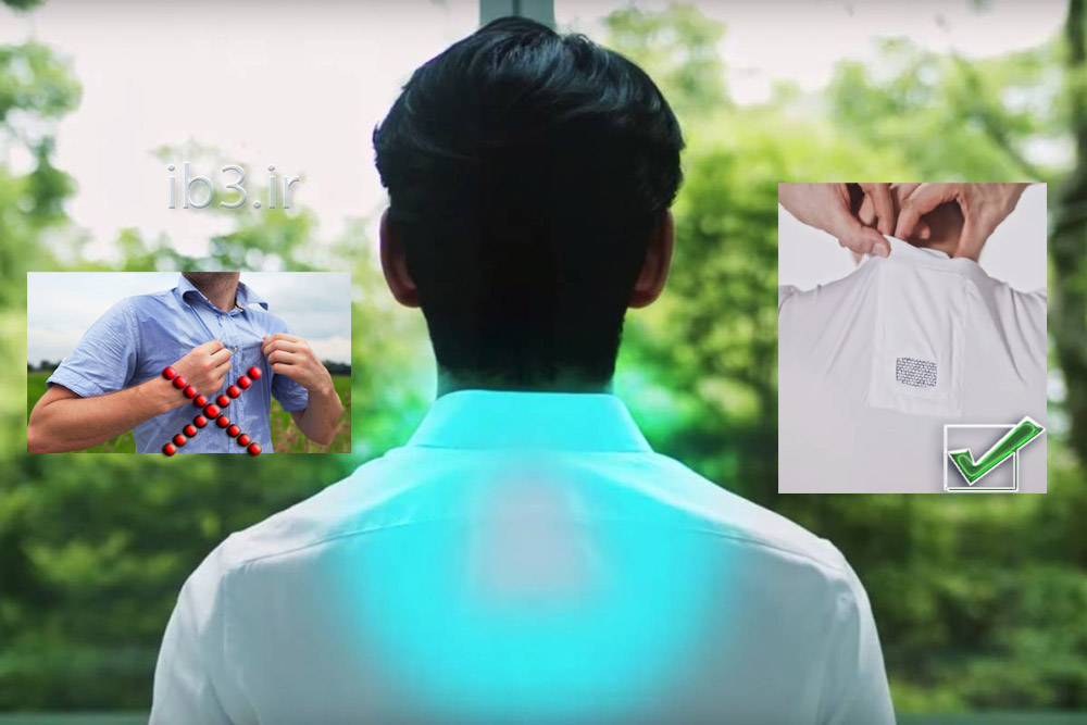 کولر همراه  شرکت سونی  جهت خنک کردن بدن در تابستان